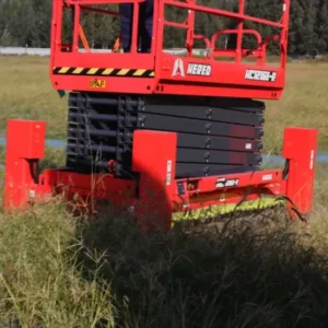 12m Self-Propelled Electric Scissor Lift for Rough Terrain - Factory Price!