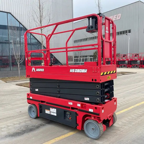 ZGMG 230kg Self Driving Electric Scissor Lift Factory Price - Image 2
