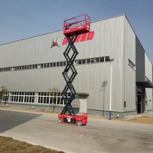 Factory Price! ZGMG 8m Small Hydraulic Scissor Lift with CE for Aerial Work