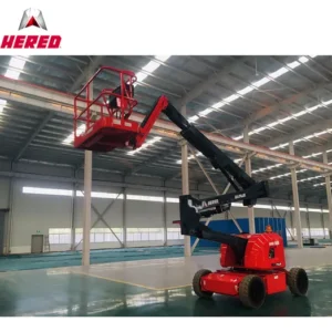 ZGMG Best Selling Professional Folding Arm Spider Boom Lift Self-Drive | Factory Price