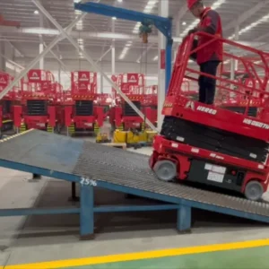 Factory Price! 5.8m 230kg ZGMG Hydraulic Scissor Lift Man Lift Table