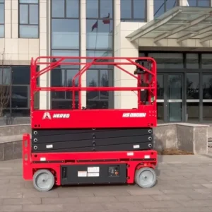 ZGMG Hydraulic Mobile Scissor Lift Platform with Wheels, Factory Price!
